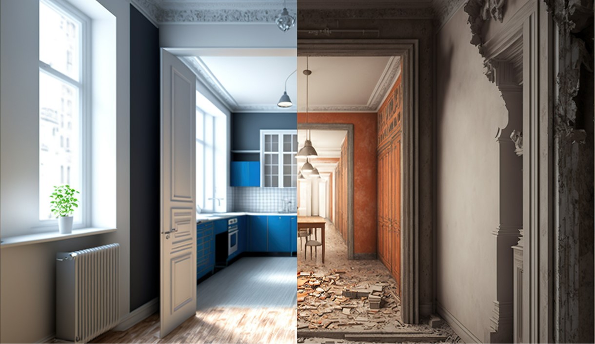 water damage restoration cary
